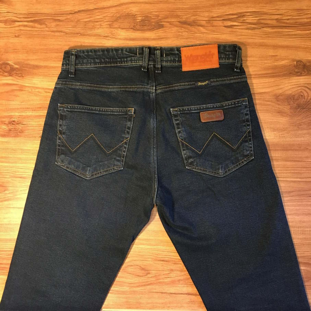تصویر  شلوار جین ترک Wrangler سرمه ای سایز 32