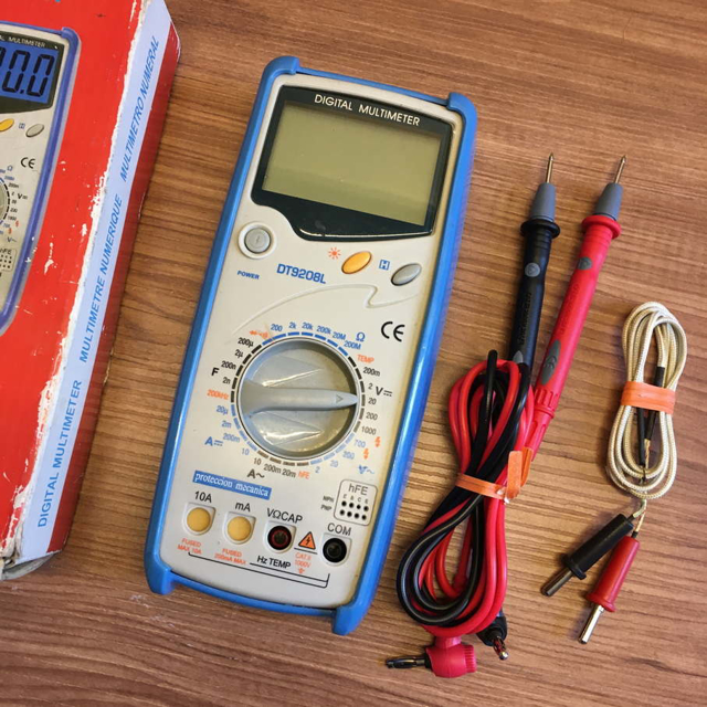 تصویر  مولتی متر دیجیتال DIGITAL MULTIMETER مدل DT9208L