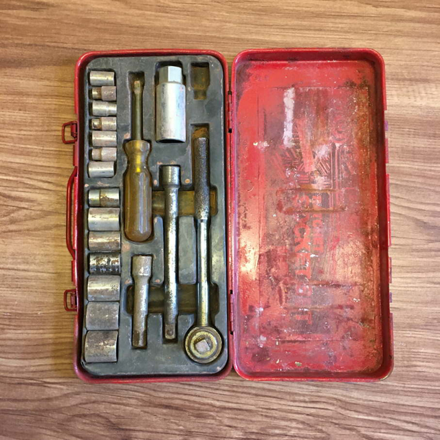 تصویر  آچار بکس 20 تیکه برند ratchet socket set